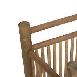 S/2 PARAGÜEROS NATURAL BAMBÚ 24,50 X 24,50 X 62 CM