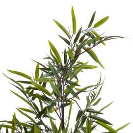 PLANTA BAMBÚ VERDE TEJIDO-MADERA JARDÍN 160 CM