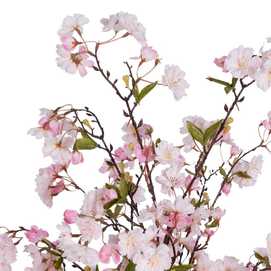 ÁRBOL CEREZO ROSA PVC-TEJIDO JARDÍN 140 CM