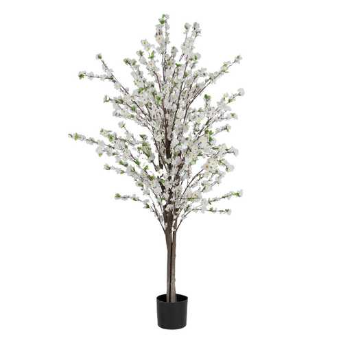 ÁRBOL BLANCO PVC-TEJIDO JARDÍN 180 CM