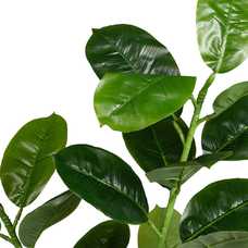 PLANTA CAUCHO VERDE ARTIFICIAL JARDÍN 40 X 40 X 100 CM PLANTA CAUCHO VERDE ARTIFICIAL JARDÍN 40 X 40 X 100 CM