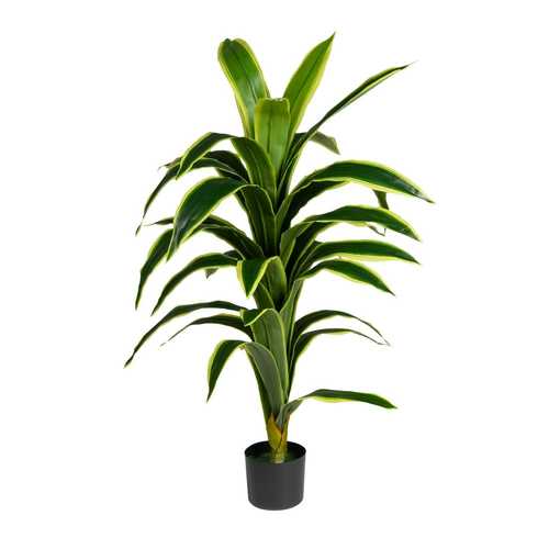 PLANTA DRACAENA VERDE ARTIFICIAL JARDÍN 70 X 70 X 120 CM