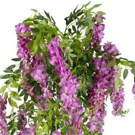 PLANTA GLICINIA ROSA ARTIFICIAL JARDÍN 75 X 75 X 170 CM