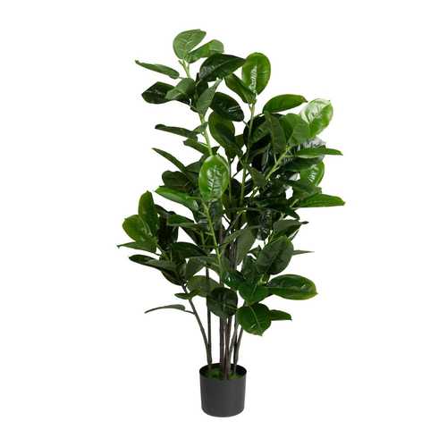 PLANTA CAUCHO VERDE ARTIFICIAL JARDÍN 60 X 60 X 140 CM