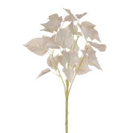 RAMA BLANCO PVC JARDÍN 56 CM