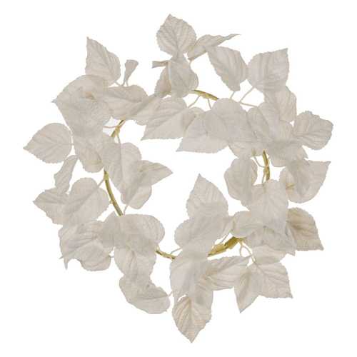 CORONA BLANCO PVC JARDÍN 30 X 30 CM