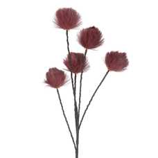 RAMA DIENTE DE LEÓN BURDEOS NAILON 118 CM