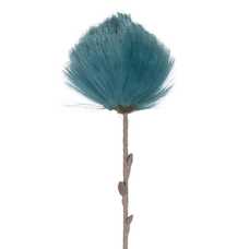 FLOR DIENTE DE LEÓN AZUL NAILON 70 CM FLOR DIENTE DE LEÓN AZUL NAILON 70 CM