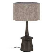 BASE LÁMPARA MESA MARRÓN MADERA DE MANGO 20 X 20 X 45 CM BASE LÁMPARA MESA MARRÓN MADERA DE MANGO 20 X 20 X 45 CM