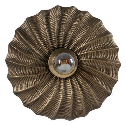 APLIQUE PARED ORO VIEJO METAL 27 X 9 X 27 CM