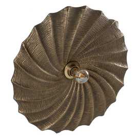 APLIQUE PARED ORO VIEJO METAL 51 X 10 X 51 CM