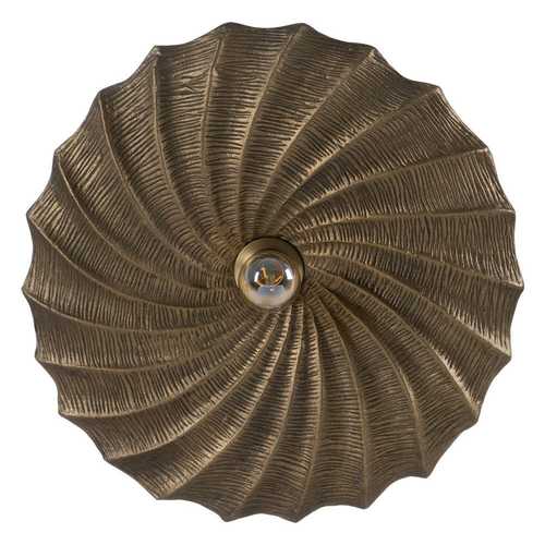 APLIQUE PARED ORO VIEJO METAL 51 X 10 X 51 CM