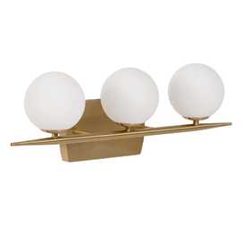 APLIQUE PARED ORO METAL / CRISTAL 60 X 15 X 20 CM