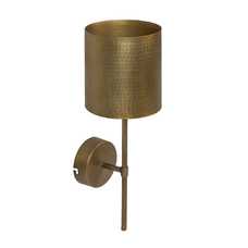 APLIQUE PARED METAL ILUMINACIÓN 15 X 17 X 45 CM