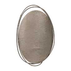 APLIQUE PARED METAL ILUMINACIÓN 23 X 10 X 36 CM