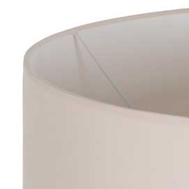 LÁMPARA MESA NATURAL MADERA / TEJIDO 40 X 40 X 82,50 CM