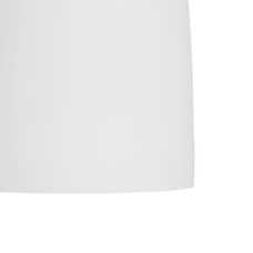 LÁMPARA TECHO BLANCO-ORO CRISTAL-METAL 14 X 14 X 36 CM