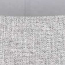 PANTALLA GRIS TEJIDO ILUMINACIÓN 30 X 30 X 22 CM