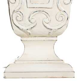 LÁMPARA MESA BLANCO ROZADO 35 X 45 X 64 CM