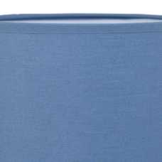 LÁMPARA MESA AZUL CERÁMICA ILUMINACIÓN 16 X 16 X 27 CM