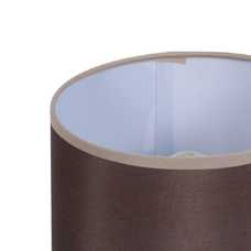 LÁMPARA MESA MARRÓN CERÁMICA-TEJIDO 18 X 18 X 29,50 CM