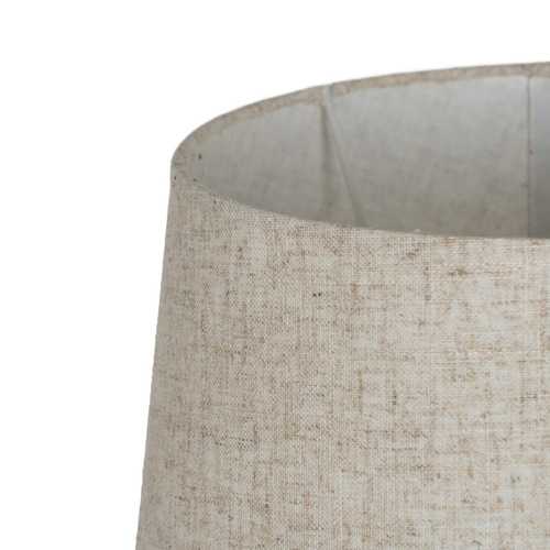 LÁMPARA MESA BEIGE-PLATA CERÁMICA-METAL 31,50 X 31,50 X 54 C