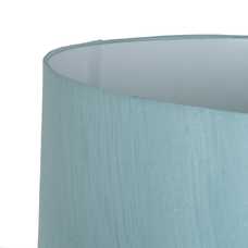 LÁMPARA MESA TURQUESA CRISTAL 45,50 X 45,50 X 88 CM LÁMPARA MESA TURQUESA CRISTAL 45,50 X 45,50 X 88 CM