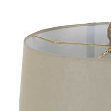 LÁMPARA MESA PLATEADO 40 X 40 X 64 CM LÁMPARA MESA PLATEADO 40 X 40 X 64 CM