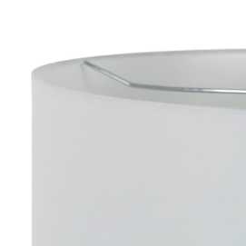 LÁMPARA MESA BLANCO-NEGRO 45 X 45 X 73 CM