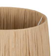 LÁMPARA MESA CREMA CERÁMICA ILUMINACIÓN 28 X 28 X 43,50 CM LÁMPARA MESA CREMA CERÁMICA ILUMINACIÓN 28 X 28 X 43,50 CM