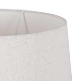 LÁMPARA MESA BLANCO CERÁMICA ILUMINACIÓN 32,50 X 32,50 X 59