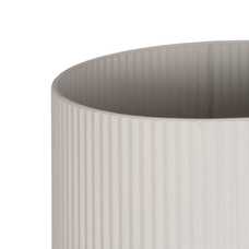 LÁMPARA MESA BLANCO METAL ILUMINACIÓN 29 X 29 X 75 CM