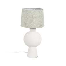 LÁMPARA MESA CERÁMICA ILUMINACIÓN 28 X 28 X 57 CM LÁMPARA MESA CERÁMICA ILUMINACIÓN 28 X 28 X 57 CM