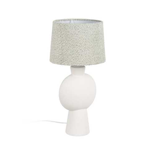 LÁMPARA MESA CERÁMICA ILUMINACIÓN 28 X 28 X 57 CM