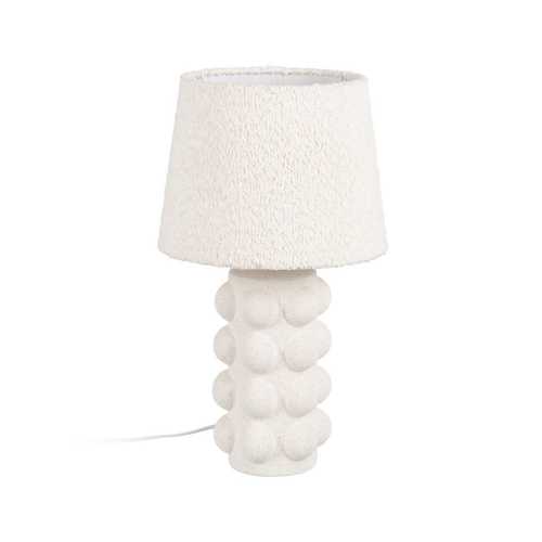 LÁMPARA MESA CERÁMICA ILUMINACIÓN 25 X 25 X 44 CM