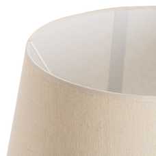 LÁMPARA MESA BLANCO CERÁMICA ILUMINACIÓN 40 X 40 X 58 CM