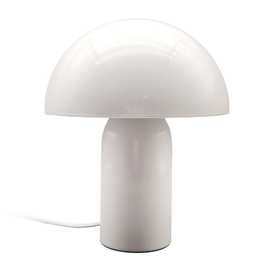 LÁMPARA MESA BLANCO METAL 20 X 20 X 24,50 CM