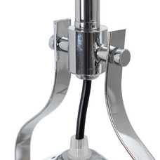 LÁMPARA TECHO PLATA METAL ILUMINACIÓN 31 X 31 X 40 CM