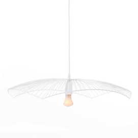 LÁMPARA TECHO BLANCO METAL ILUMINACIÓN 58 X 58 CM