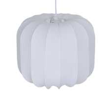 LÁMPARA TECHO BLANCO TEJIDO 40 X 40 X 31,50 CM