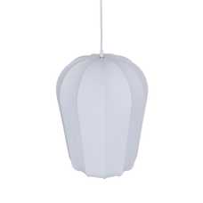 LÁMPARA TECHO BLANCO TEJIDO 33 X 33 X 47 CM