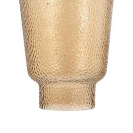 LÁMPARA TECHO CARAMELO METAL-CRISTAL 18 X 18 X 35 CM