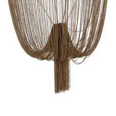 LÁMPARA TECHO ORO METAL 50 X 50 X 70 CM