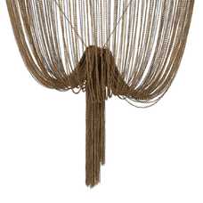 LÁMPARA TECHO ORO METAL 60 X 60 X 80 CM