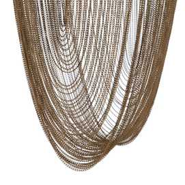 LÁMPARA TECHO ORO METAL 60 X 60 X 80 CM