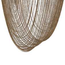 LÁMPARA TECHO ORO METAL 70 X 70 X 100 CM