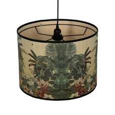 LÁMPARA TECHO PAISAJE BAMBÚ 40 X 42 X 30 CM