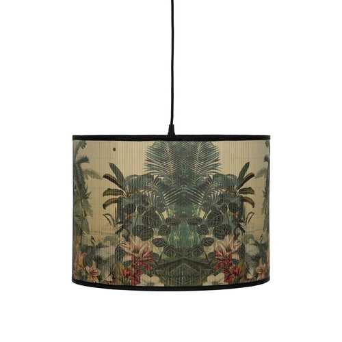 LÁMPARA TECHO PAISAJE BAMBÚ 40 X 42 X 30 CM