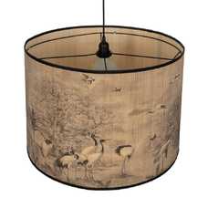 LÁMPARA TECHO GARZA BAMBÚ 55 X 55 X 42 CM LÁMPARA TECHO GARZA BAMBÚ 55 X 55 X 42 CM