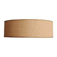 PLAFÓN NATURAL METAL / LINO 50 X 50 X 15 CM PLAFÓN NATURAL METAL / LINO 50 X 50 X 15 CM